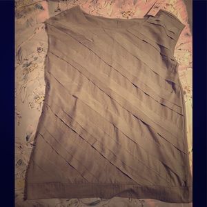 Loft cap sleeve top